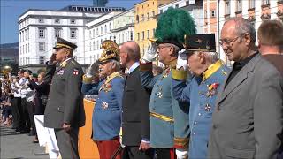 27 Frühjahrsparade der kuk Traditions Dragoner No7 in Linz [upl. by Lerat]