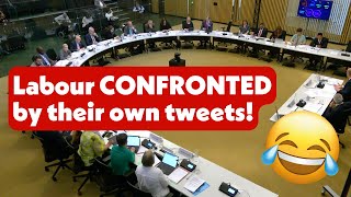 😂 Labour politicians CONFRONTED by their OWN tweets this is so awkward [upl. by Rochell]