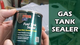 Applying POR15 Fuel Tank Sealer True Spirit  42 [upl. by Kaela77]