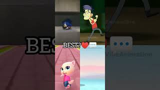 Run fast hahahaha😄 Animation meme shorts memes funny mytalkintom2 sonic cartoon happy [upl. by Airamas]