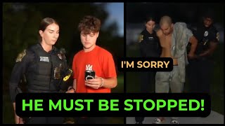 Clout Chasing Stalker Gets ARRESTED CRASHED OUT [upl. by Manly]