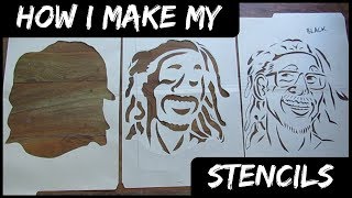 How I Make My Stencils [upl. by Onimixam182]