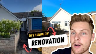 70s Bungalow Renovation  UK [upl. by Epner]