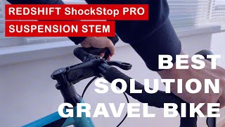 Redshift ShockStop PRO Suspension Stem  The Best Solution For A Gravel Bike [upl. by Ettenot]