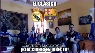 REAL MADRID 0 BARCELONA 3  EL CLASICO 23122017  REACCIONES EN DIRECTO PARTIDO COMPLETO [upl. by Thomey497]