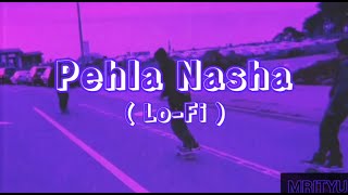 Pehla Nasha Lofi version  Lyrics  MRITYU [upl. by Akilam]