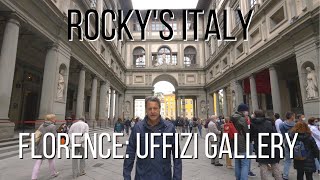 ROCKYS ITALY Florence  Uffizi Gallery [upl. by Acinod207]