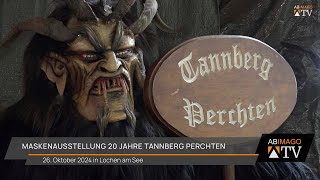 Maskenausstellung  20 Jahre Tannberg Perchten [upl. by Maddock484]