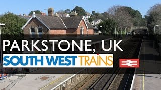 Parkstone Railway Station UK [upl. by Azal732]