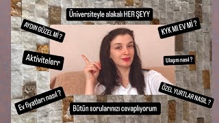 AYDIN ŞEHRİ NASIL ADNAN MENDERES ÜNİVERSİTESİ HAKKINDA HER ŞEY [upl. by Ellasal]