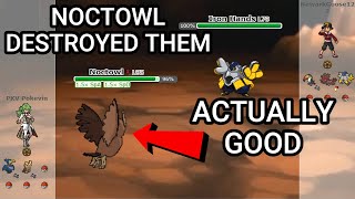 Tinted Lens Noctowl Couldn’t Be Stopped Pokemon Showdown Random Battles High Ladder [upl. by Archangel]