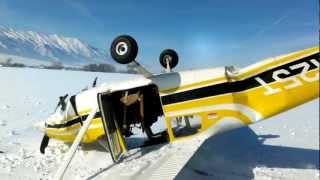 Utah Plane Crash Captured on Cell Phone by Passenger ORIGINAL FOOTAGE [upl. by Nidla717]