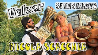 Valzer spensierato Nicola SCACCHIA campione mondiale di organetto [upl. by Shelden]