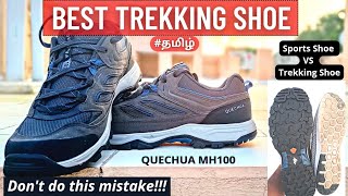 Best Trekking Shoes In India 2022  How To Choose Your Trekking Shoe  Quechua MH100 [upl. by Evol]