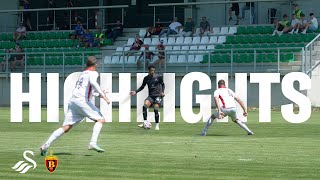 FK Vardar v Swansea City  Highlights  Mens [upl. by Teik35]