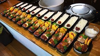 【ミートソース弁当】弁当をたくさん作るぞ！その３１９【ＢＥＮＴＯ】 [upl. by Elleinod]