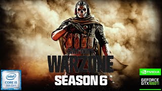 Warzone  Gameplay GTX 1660ti  60hz  300 ping [upl. by Ilek]