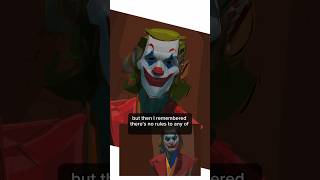 Stylized joker painting vs realistic joker painting digitalart [upl. by Newkirk]