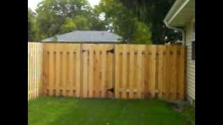 Cedar Alternate Board Privacy Fence Brooklyn Park MN 6122810558 [upl. by Yemaj105]