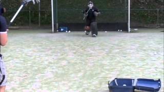 Hockey sur Gazon Entrainement Gardien University OverBoarder  Laura Pouplier [upl. by Assena]