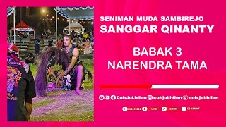 Babak 33 Narendra Tama Seniman Muda Sambirejo  Sanggar Qinanty • Taman Tebing Breksi [upl. by Ivanna]