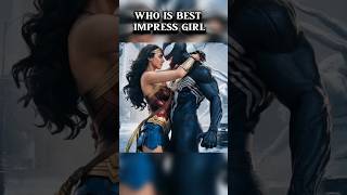 Who is best impress girls  Batman vs venom vs Spiderman  Be with Trend [upl. by Ocana]