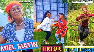 MIEL MATIN TIKTOK DANCE CHALLENGE BY MAMA JABIDII FT JABIDII [upl. by Ally]