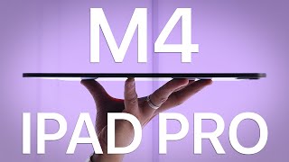 M4 iPad Pro Review Is Thinner Better Plus Apple Pencil Pro amp New Magic Keyboard [upl. by Nohcim]