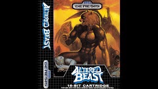 Altered Beast SEGA Genesis No Damage Walkthrough [upl. by Nightingale]