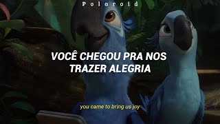 Você Chegou  Barbatuques Lyrics  Sub Eng [upl. by Hauger]