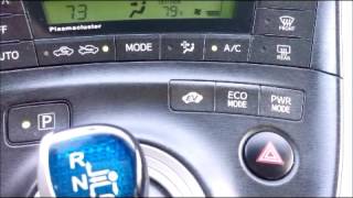 Toyota Prius Driving Modes efficient use Video Guide [upl. by Innoc]