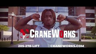 CraneWorks x Jalen Milroe Commercial 2024 [upl. by Whitaker]