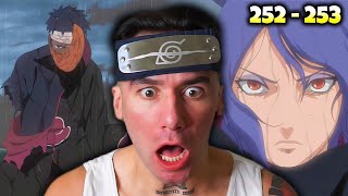 MADARA VS KONAN Naruto Shippuden Reaction Ep 252  253 [upl. by Mercer]