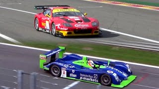 SPA Six Hours 2017  Endurance Legends  Pescarolo Lola Aston Martin Ferrari 550 GT1 and more [upl. by Krysta]