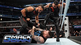 Kevin Owens and DIY brawl with The Bloodline SmackDown highlights Sept 20 2024 [upl. by Idok]