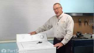 Washing Machine Repair  Replacing the Selector Knob Frigidaire Part  131141105 [upl. by Wesa]