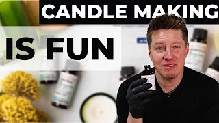 HandsOn Beginner Candle Making Tutorial For Testing New Scents CandleScience [upl. by Eive]