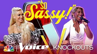 Myracle Holloways Performance of quotCan We Talkquot Is Really Special  The Voice Knockouts 2019 [upl. by Eisej]