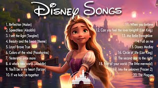 Walt Disney Songs Collection 2023 🌷🌷The Most Romantic Disney Songs 🧃 Disney Soundtracks Collection [upl. by Sheffie743]