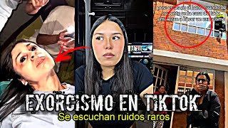 GRABÓ un EXORCISMO en DIRECTO Mientras Hacía un VIDEO para TikTok [upl. by Brianne]