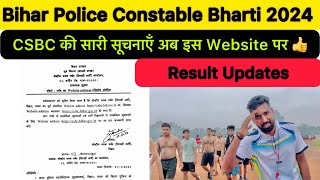 Bihar Police Constable Result😱CSBC ने जारी किया Notice😳 [upl. by Libby532]