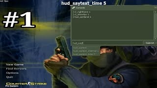 Counter Strike 16 console commands  Tutorial  1 [upl. by Elden]