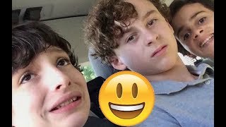 IT Movie Cast😊😊😊  Finn Jack Wyatt and Jaeden CUTE AND FUNNY MOMENTS 2017 [upl. by Nwahc380]