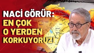 Naci Görür büyük deprem beklediği riskli yerleri açıkladı Çok korkuyorum [upl. by Drof]