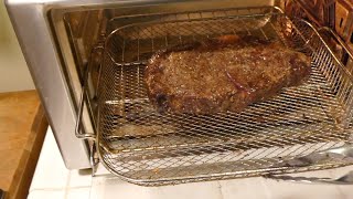 Cooking a Ribeye Steak to perfection with the Emeril Lagasse Air Fryer 360 Pandemic Cooking [upl. by Aifoz]