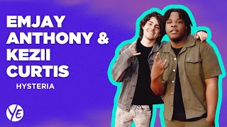 Hysteria castmates Emjay Anthony and Kezii Curtis reveal what actually scared them on set [upl. by Kcirdla120]