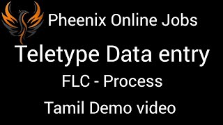 Teletype  FLC Tamil Demo video [upl. by Payton165]