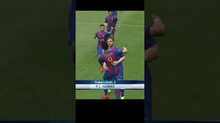 Suárezs Brilliant Goal After Perfect Team Passing ⚽  PES 2017 [upl. by Eniarrol418]