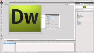 adobe flash cs4 tutorial Creating a slideshow [upl. by Nakhsa]