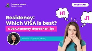 Residency Visa Which visa is best for USMLE residency J1 or H1 [upl. by Ahsrats]